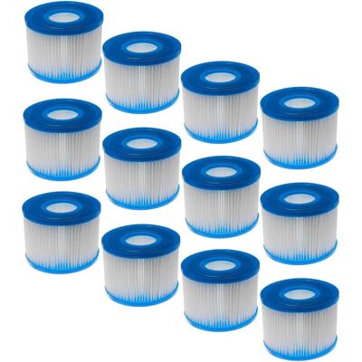 vhbw Cartouche de filtre S1 - Pour Intex PureSpa - Bleu/Blanc - Pack de 12 - Publicité vhbw Cartouche de filtre S1 - Pour Intex PureSpa - Bleu/Blanc - Pack de 12 - Publicité