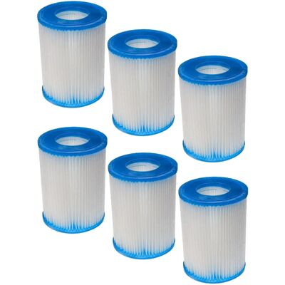VHBW 6x Filter Cartridge for Pool 2,006/3,028 l/h - Water Filter VHBW 6x Filter Cartridge for Pool 2,006/3,028 l/h - Water Filter