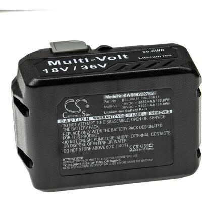 Batteria ricaricabile Hikoki 18/36V - Alta Capacità, Senza Effetto Memoria Batteria ricaricabile Hikoki 18/36V - Alta Capacità, Senza Effetto Memoria