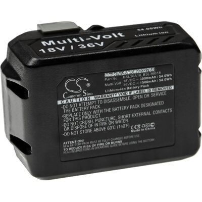 vhbw Akku - Kompatibel mit Hikoki UR18DSML, 18V, 3000mAh vhbw Akku - Kompatibel mit Hikoki UR18DSML, 18V, 3000mAh