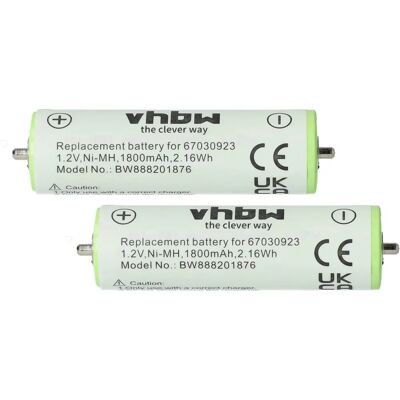 vhbw Braun Modello 5716, 5720 Batteria NiMH per Rasatura - Tipo di Prodotto vhbw Braun Modello 5716, 5720 Batteria NiMH per Rasatura - Tipo di Prodotto