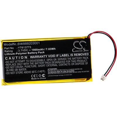vhbw X3 Akku - Hochkapazität Li-Polymer für MP3 Player vhbw X3 Akku - Hochkapazität Li-Polymer für MP3 Player