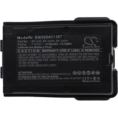 vhbw Icom Battery - High Capacity Radio Battery vhbw Icom Battery - High Capacity Radio Battery