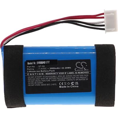Batteria per altoparlanti Sony SRS-XB33 SRS-XB31 - Tipo di altoparlante Batteria per altoparlanti Sony SRS-XB33 SRS-XB31 - Tipo di altoparlante