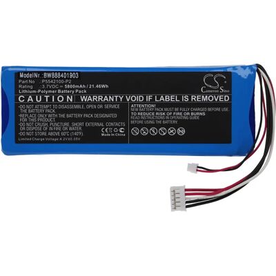 VHBW JBL Pulse 3 Battery - 5800mAh Li-Polymer - Compatible, Durable - Battery VHBW JBL Pulse 3 Battery - 5800mAh Li-Polymer - Compatible, Durable - Battery