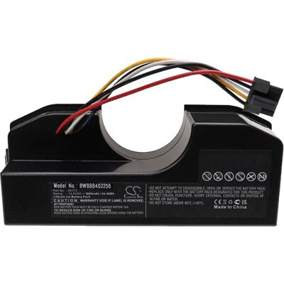 vhbw Batteria - Compatibile con Cecotec Conga 1690 Pro, 3092, 3090, 3091 - 3000mAh - 14,8V - Li-Ion vhbw Batteria - Compatibile con Cecotec Conga 1690 Pro, 3092, 3090, 3091 - 3000mAh - 14,8V - Li-Ion