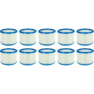 vhbw 10x Filtro plisado para Husqvarna WDC 325L, WDC 220 - Filtro de cartucho vhbw 10x Filtro plisado para Husqvarna WDC 325L, WDC 220 - Filtro de cartucho