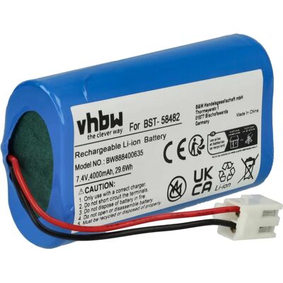 Batteria vhbw per aspirapool Bestway BST-58482 - Li-Ion 4000mAh Batteria vhbw per aspirapool Bestway BST-58482 - Li-Ion 4000mAh