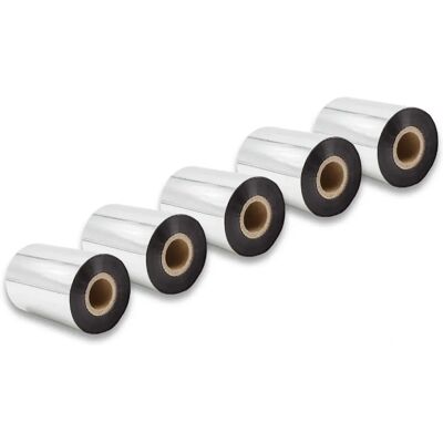 vhbw Zebra ZT230 ZT220 Thermal Transfer Ribbon - Black vhbw Zebra ZT230 ZT220 Thermal Transfer Ribbon - Black