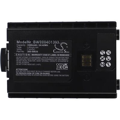 vhbw TETRA Radio Battery - 3300mAh, 7.4V, Li-Ion vhbw TETRA Radio Battery - 3300mAh, 7.4V, Li-Ion