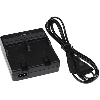 VHBW - Dual Charger for Sokkia Stratus L1 - Negro - Charger VHBW - Dual Charger for Sokkia Stratus L1 - Negro - Charger