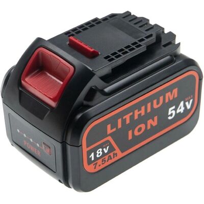 Vhbw Batteria DeWalt - 7500mAh Li-Ion 18V/54V compatibile Vhbw Batteria DeWalt - 7500mAh Li-Ion 18V/54V compatibile