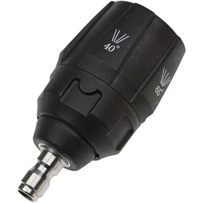 Bocchetta turbo vhbw per idropulitrice - 5 angoli - Nero Bocchetta turbo vhbw per idropulitrice - 5 angoli - Nero