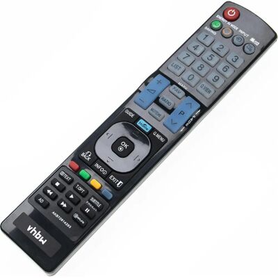 vhbw Remote Control for LG 42PT250A-ZA, 42PT250K-ZA, 42LW540U - Replacement Remote vhbw Remote Control for LG 42PT250A-ZA, 42PT250K-ZA, 42LW540U - Replacement Remote