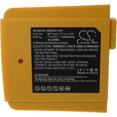 vhbw Batería para Fluke DTX-LION - 5200mAh, 7.4V - Tipo de batería vhbw Batería para Fluke DTX-LION - 5200mAh, 7.4V - Tipo de batería