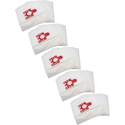 vhbw Bolsa de aspiradora de microfibra para Hoover - 50 unidades - TGP 1410, TFB 2000-2499 - Blanco vhbw Bolsa de aspiradora de microfibra para Hoover - 50 unidades - TGP 1410, TFB 2000-2499 - Blanco