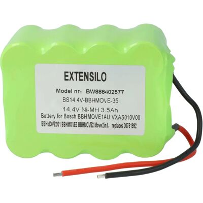 Batería EXTENSILO para Bosch Move 2en1 - Batería Batería EXTENSILO para Bosch Move 2en1 - Batería