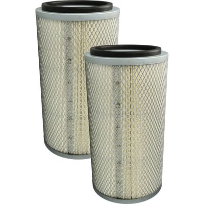 VHBW 2x cartucho de filtro - Compatible con cabina de chorro de arena Dema - Filtro de papel con cesta de malla VHBW 2x cartucho de filtro - Compatible con cabina de chorro de arena Dema - Filtro de papel con cesta de malla