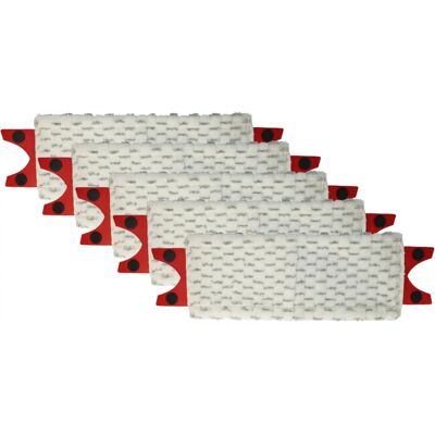 VHBW 5x Microfiber Wipes for Vileda Ultramax 2in1, Ultramat 2in1 Mop VHBW 5x Microfiber Wipes for Vileda Ultramax 2in1, Ultramat 2in1 Mop