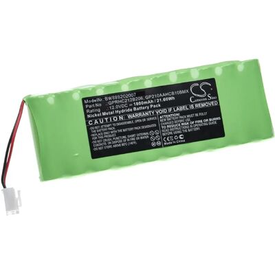 Batería VHBW para Roto Gprhc212b206 - 1800mAh 12V NiMH Batería VHBW para Roto Gprhc212b206 - 1800mAh 12V NiMH