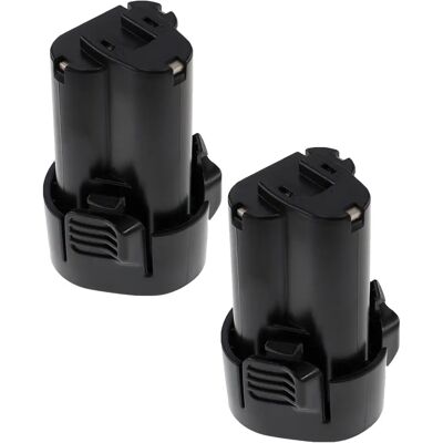 EXTENSILO 2x Batterien - Hochwertiger Ersatz für Makita BL1013, BL1014 - Akku EXTENSILO 2x Batterien - Hochwertiger Ersatz für Makita BL1013, BL1014 - Akku