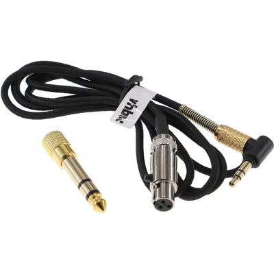 vhbw Cavo per cuffie AKG - 3,5 mm a 6,3 mm, 10,1 cm - Nero vhbw Cavo per cuffie AKG - 3,5 mm a 6,3 mm, 10,1 cm - Nero