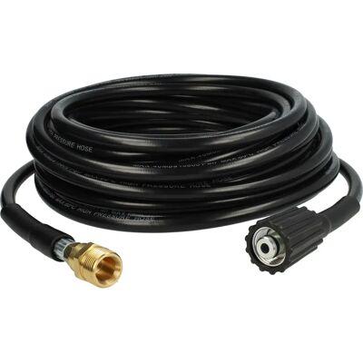 Manguera de extensión de 15 m - Lavadora de presión - Negro Manguera de extensión de 15 m - Lavadora de presión - Negro