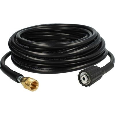 vhbw manguera de extensión de 15 m - Compatible con Kärcher K 4.990 MD Plus, K 4.98 MD T 300 - Negro vhbw manguera de extensión de 15 m - Compatible con Kärcher K 4.990 MD Plus, K 4.98 MD T 300 - Negro