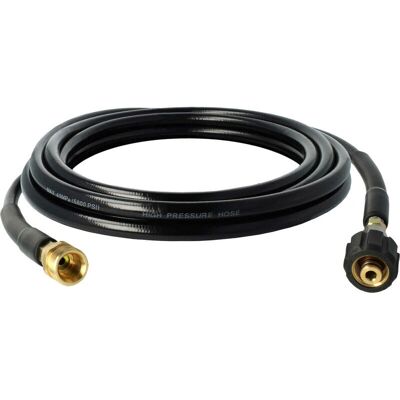 vhbw Extension Hose - Compatible with Kärcher K 2.36 M, K 2.300 T 50 WB Pressure Washer - 3m Black vhbw Extension Hose - Compatible with Kärcher K 2.36 M, K 2.300 T 50 WB Pressure Washer - 3m Black