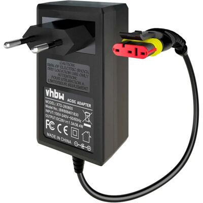 Alimentatore vhbw per tosaerba - 28V 36.4W - Nero Alimentatore vhbw per tosaerba - 28V 36.4W - Nero