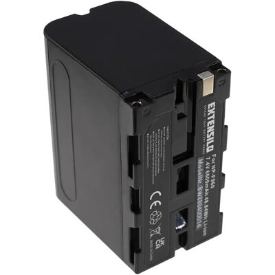 EXTENSILO 2x Batterie pour Sony Video Walkman GV-D800 - Batterie pour caméra EXTENSILO 2x Batterie pour Sony Video Walkman GV-D800 - Batterie pour caméra