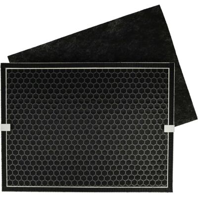 VHBW - Ensemble de filtres d'air - 2x filtres HEPA + charbon actif - Remplacement pour Beurer 66007 - Publicité VHBW - Ensemble de filtres d'air - 2x filtres HEPA + charbon actif - Remplacement pour Beurer 66007 - Publicité