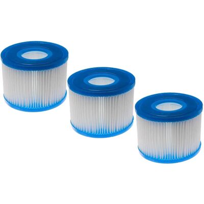 VHBW 3x Pool Filter Cartridge - Replaces Intex 29011, S1 - White / Blue - Pool Type S1 VHBW 3x Pool Filter Cartridge - Replaces Intex 29011, S1 - White / Blue - Pool Type S1