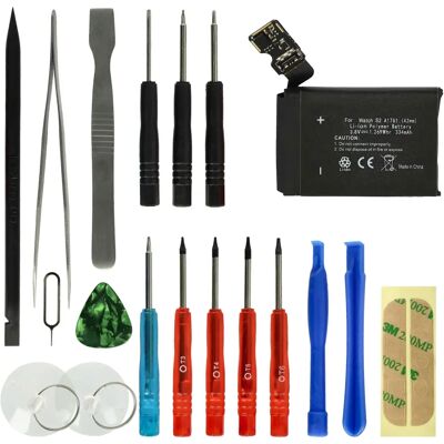 Batterie vhbw pour Apple Watch A1817 A1758 - Montre connectée & Bracelet de fitness - Publicité Batterie vhbw pour Apple Watch A1817 A1758 - Montre connectée & Bracelet de fitness - Publicité