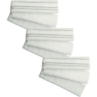 vhbw Thomas Aqua+ X7 Tampons en microfibre - Accessoires pour nettoyage carrelage et parquet vhbw Thomas Aqua+ X7 Tampons en microfibre - Accessoires pour nettoyage carrelage et parquet
