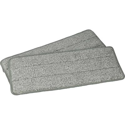 vhbw 2x Tête de microfibre pour balai pour Clean Maxx 09996 - Remplacement, Gris/Blanc - Publicité vhbw 2x Tête de microfibre pour balai pour Clean Maxx 09996 - Remplacement, Gris/Blanc - Publicité
