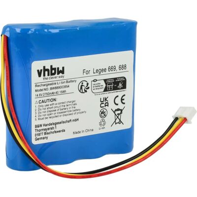 vhbw Hobot LEGEE 668, 669 Battery - High Capacity Lithium-Ion vhbw Hobot LEGEE 668, 669 Battery - High Capacity Lithium-Ion