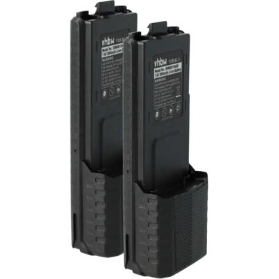 vhbw 2x Battery for Baofeng UV-5R, BF-F8, UV-5RA, UV-5RE, BF-F9 Radios - 3800mAh vhbw 2x Battery for Baofeng UV-5R, BF-F8, UV-5RA, UV-5RE, BF-F9 Radios - 3800mAh