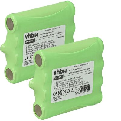 vhbw 2x Batterie pour Audioline PMR Easy 012 - Radio/Walkie Talkie vhbw 2x Batterie pour Audioline PMR Easy 012 - Radio/Walkie Talkie