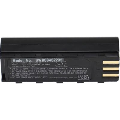 VHBW Akku für Barcodescanner - 3400mAh, 3.7V - Li-Ion - Schwarz VHBW Akku für Barcodescanner - 3400mAh, 3.7V - Li-Ion - Schwarz
