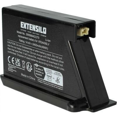 Batterie EXTENSILO pour LG Home-Bot VR6550 LV, VR6560 LV, Aspirateur - Batterie pour aspirateur Batterie EXTENSILO pour LG Home-Bot VR6550 LV, VR6560 LV, Aspirateur - Batterie pour aspirateur