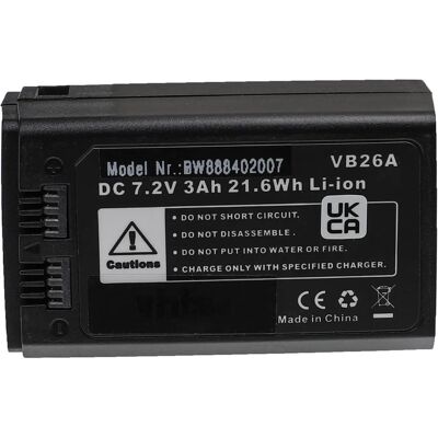 vhbw Batterie de rechange pour Godox VB26A, VB26 - Batterie pour Flash vhbw Batterie de rechange pour Godox VB26A, VB26 - Batterie pour Flash