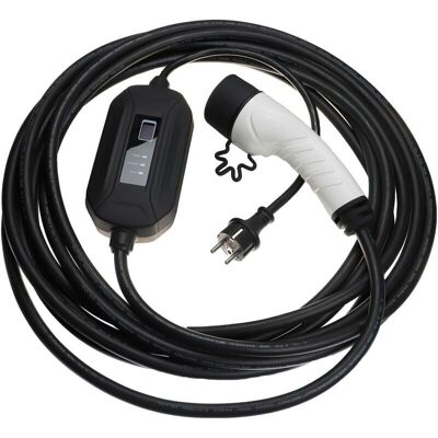 VHBW - Cable de carga tipo 2 a tipo f para Audi A8 e-tron 10 m VHBW - Cable de carga tipo 2 a tipo f para Audi A8 e-tron 10 m