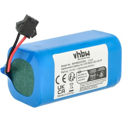 Eufy Robot Vacuum Battery - 3400mAh Li-Ion - Compatible with G30 Hybrid, G35+, G40 Hybrid+ - Robot Vacuum Cleaner Eufy Robot Vacuum Battery - 3400mAh Li-Ion - Compatible with G30 Hybrid, G35+, G40 Hybrid+ - Robot Vacuum Cleaner