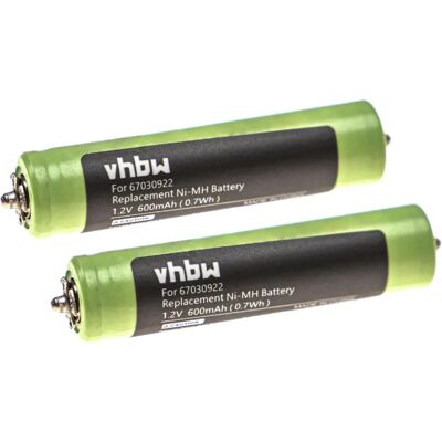 VHBW 600mAh NiMH Shaver Battery Compatible with Braun Models - Shaver Battery VHBW 600mAh NiMH Shaver Battery Compatible with Braun Models - Shaver Battery