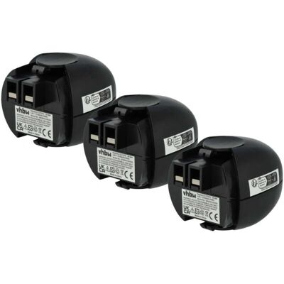 VHBW 3x Battery for Würth & Metabo Tools - 2100mAh NiMH VHBW 3x Battery for Würth & Metabo Tools - 2100mAh NiMH