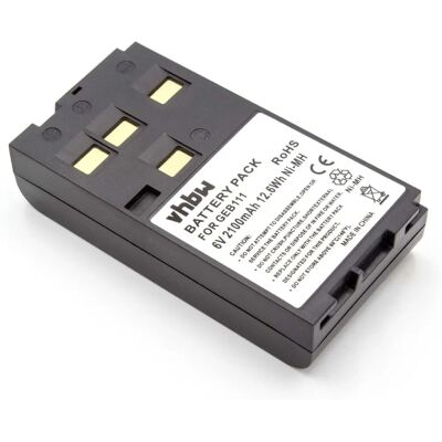 vhbw GEB111 GEB121 6V 2100mAh NiMH Battery - Measurement Device vhbw GEB111 GEB121 6V 2100mAh NiMH Battery - Measurement Device