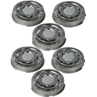 vhbw Cuchillas de repuesto Philips S7000 - Plata vhbw Cuchillas de repuesto Philips S7000 - Plata