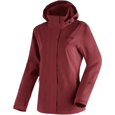 Maier Sports Metor rec W - Wasserdichte Damenjacke, Rot Maier Sports Metor rec W - Wasserdichte Damenjacke, Rot
