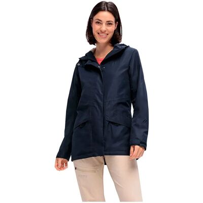 Maier Sports Brocken Long W Damen, dunkelblau, wasserdicht, Funktionsjacke - Jacke Maier Sports Brocken Long W Damen, dunkelblau, wasserdicht, Funktionsjacke - Jacke